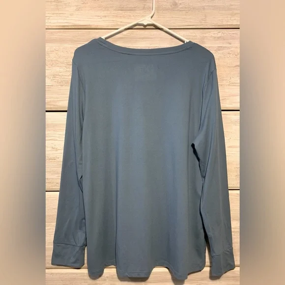 AnyBody Cozy Long Sleeved Top - Picture 2 of 3